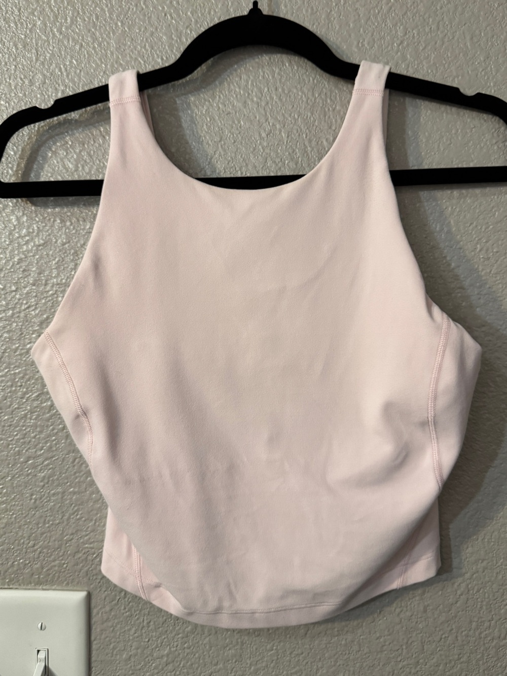Lululemon Align High-Neck Tank Top Pink Pearl Size 6